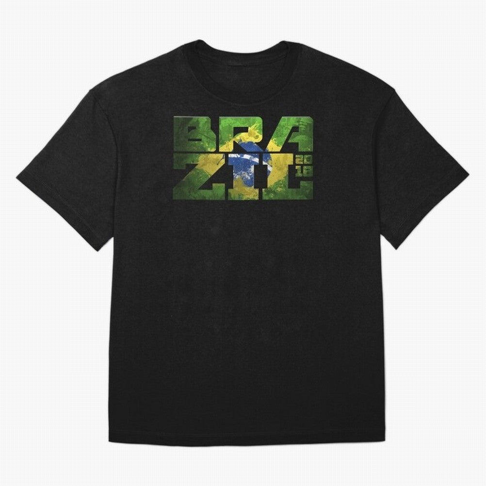 Brazil Essential T-Shirt Represent FIFA World Cup 2026 Spirit, Highlighting Portugal, Spain and Germany, Neymar, Haaland and Cristiano Ronaldo, Champion Mindset, Group Stage Buzz, Knockout Tension and Passionate Fan Culture; Great for Watch