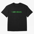 Art I love Brazil Classic T-Shirt Carry National Pride through Match Day Hype around FIFA World Cup 2026 Group Stage, Neymar, Haaland and Cristiano Ronaldo, Argentina and Brazil, Sports Nostalgia, International Competition, Famous Players and