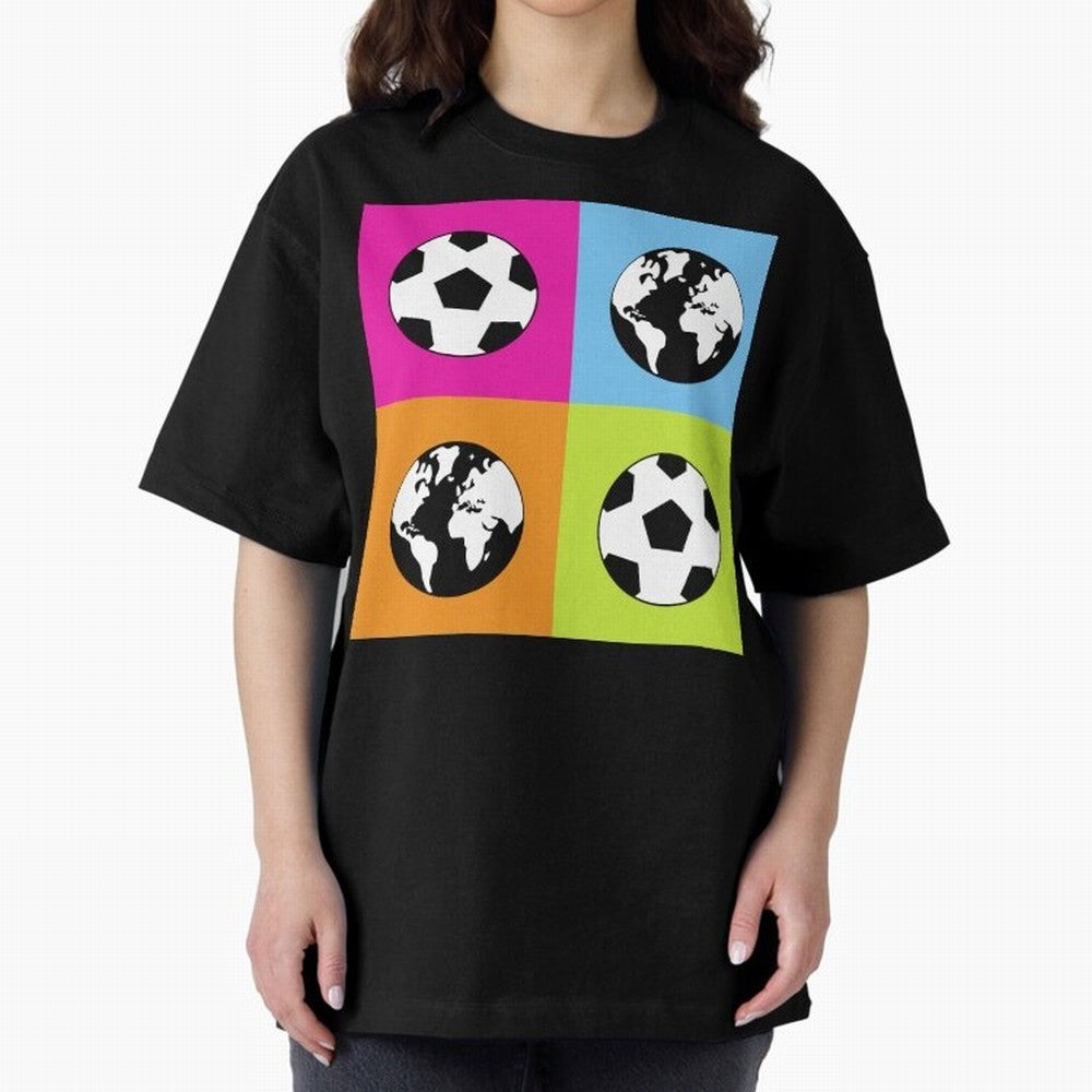 Warhol's Dream Classic T-Shirt Celebrate the Biggest Stage of Match Day Hype around FIFA World Cup 2026 Group Stage, Messi, Neymar and Mbappe, Spain and Netherlands, Football Festival Excitement, Trophy Ambitions, Country Rivalries and Star Player