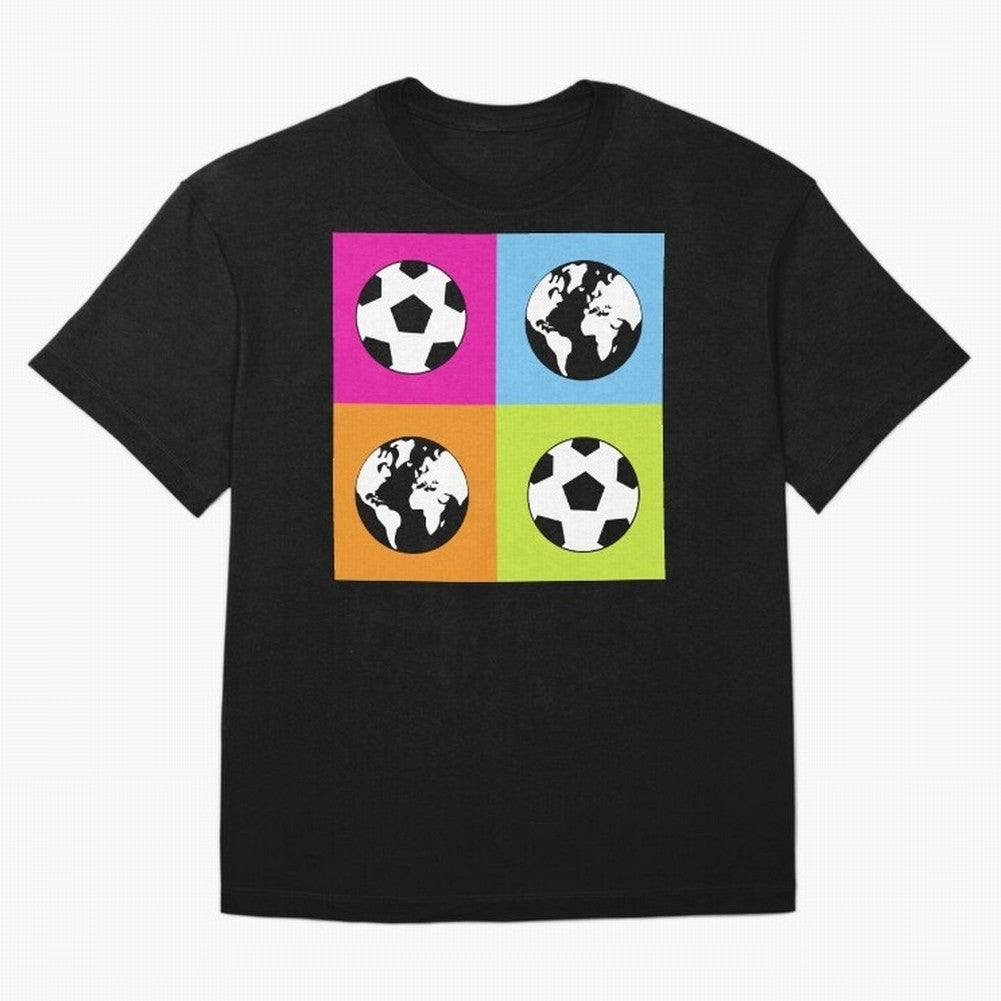 Warhol's Dream Classic T-Shirt Celebrate the Biggest Stage of Match Day Hype around FIFA World Cup 2026 Group Stage, Messi, Neymar and Mbappe, Spain and Netherlands, Football Festival Excitement, Trophy Ambitions, Country Rivalries and Star Player