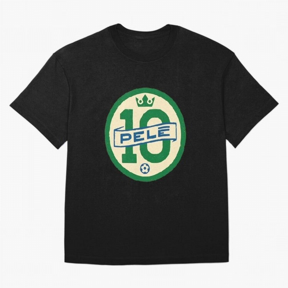 Signed Pele Shirt Oversized T-Shirt Celebrate Every Goal in FIFA World Cup 2026 USA Canada Mexico Spirit, Inspired by Argentina and Brazil, Mbappe, Football History, Final Match Energy, Crowd Noise and Once in a Lifetime Moments; Great for Watch