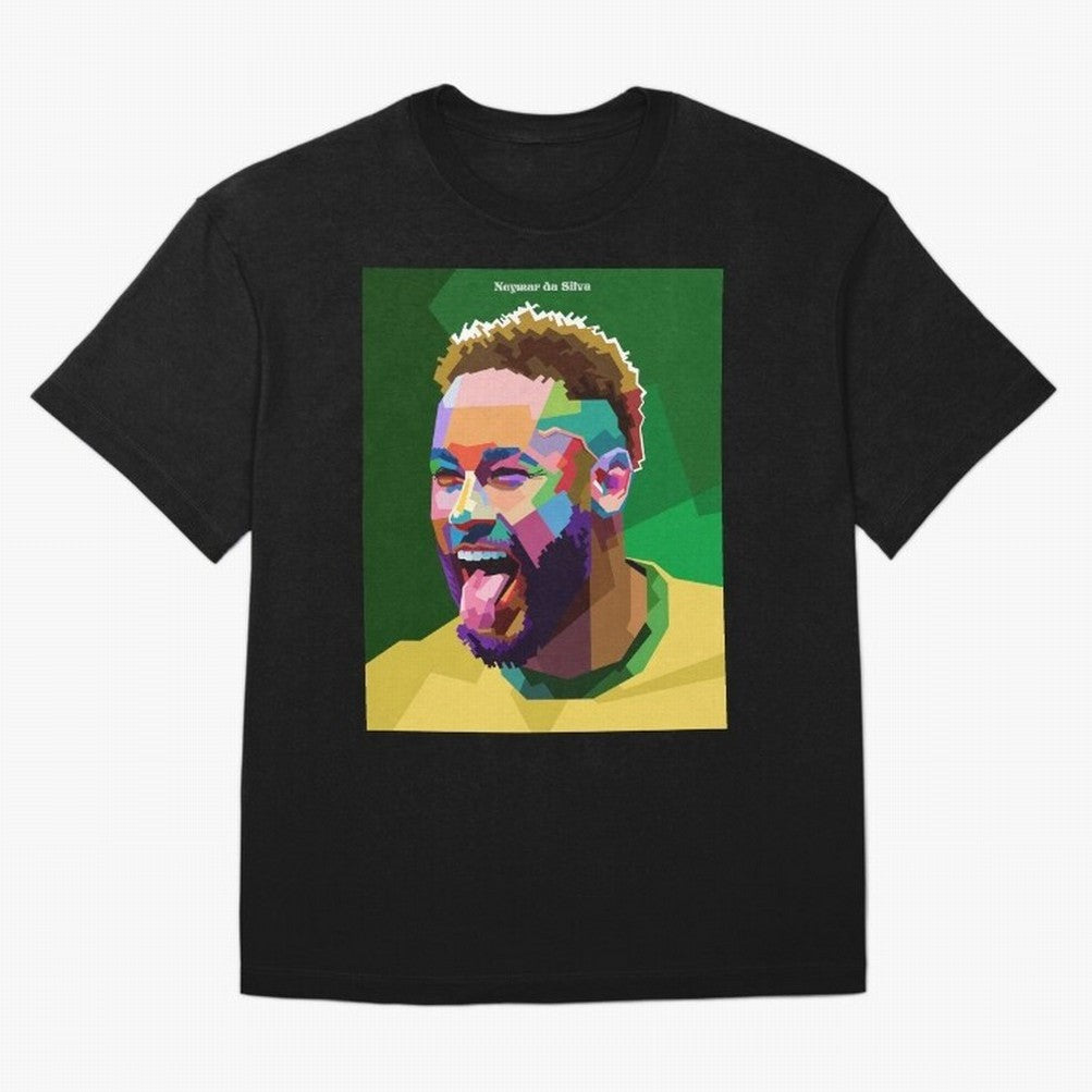 Neymar Brazil Football Player Classic T-Shirt Stand with FIFA World Cup 2026 with Messi, CR7 and Mbappe, England, France and Netherlands Energy, Classic Soccer Heritage, Championship Pressure, Fan Loyalty and International Pride; Perfect for