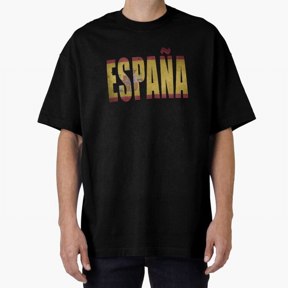 Espa?a Oversized T-Shirt Support Your Favorite Stars during FIFA World Cup 2026 USA Canada Mexico Built around Neymar, England and Germany Energy, Stadium Chants, National Pride, Trophy Dreams and Unforgettable Football Memories; Built for