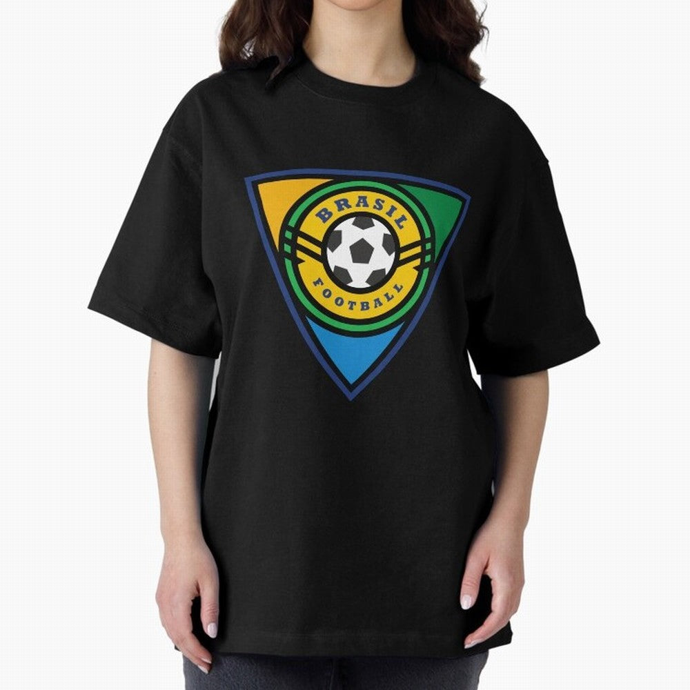 Brazil football emblem Essential T-Shirt Feel the Trophy Chase of Global Football Passion for FIFA World Cup 2026, Centered on Messi, Neymar and Mbappe, Brazil, Portugal and Argentina, Football Festival Excitement, Trophy Ambitions, Country