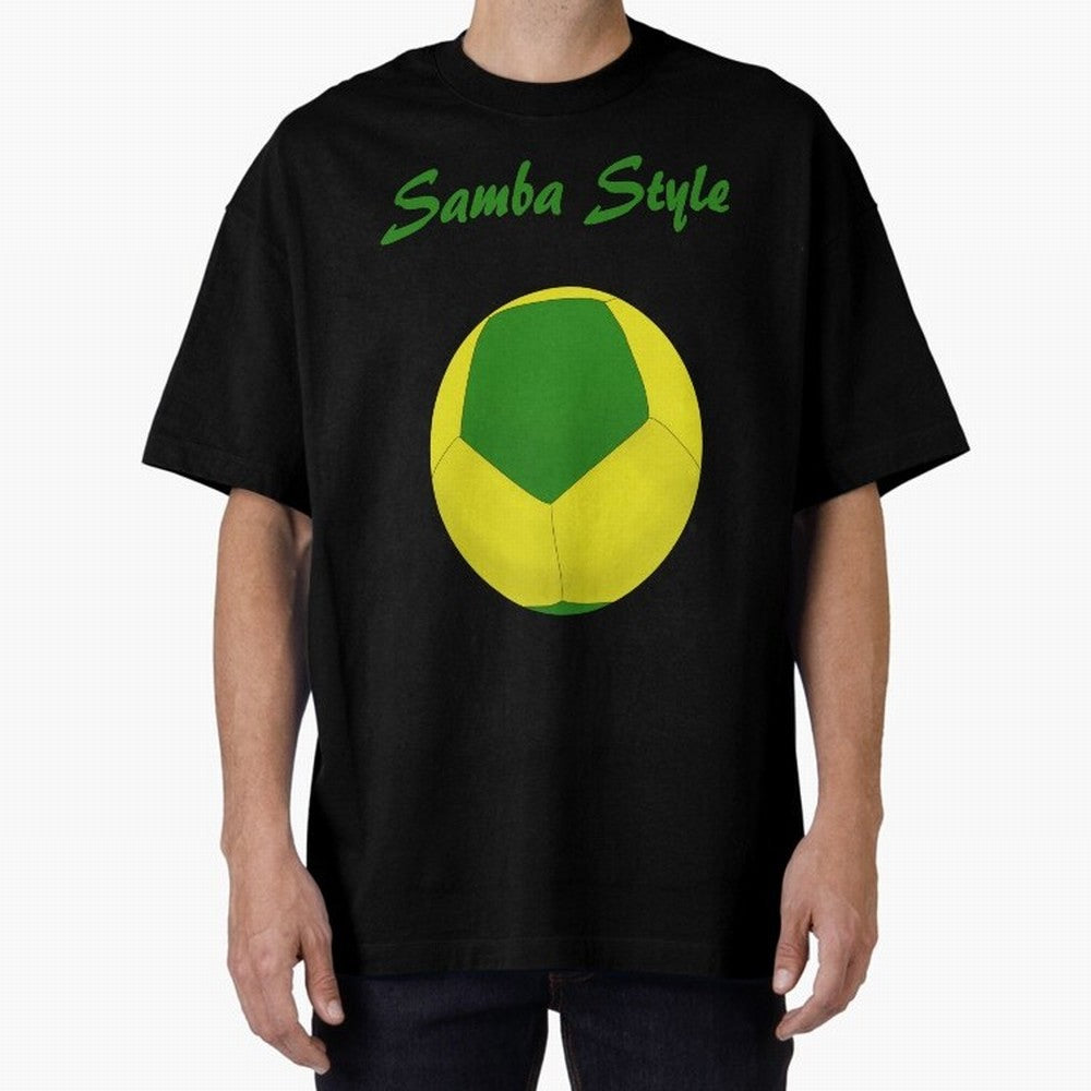 Samba Style Football Soccer Essential T-Shirt Back the Journey through FIFA World Cup 2026 Group Stage Spirit, Capturing Spain, Neymar, Retro Football Energy, Iconic Rivalries, Trophy Chase Drama and Stadium Atmosphere; Ideal for Football Dads,
