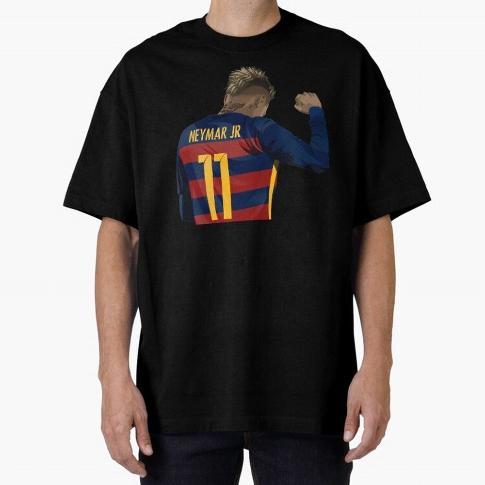 Neymar Oversized T-Shirt Upgrade FIFA World Cup 2026 USA Canada Mexico Capturing Cristiano Ronaldo, Haaland and CR7, Germany Energy, Classic Soccer Heritage, Championship Pressure, Fan Loyalty and International Pride; Great for Watch Parties,