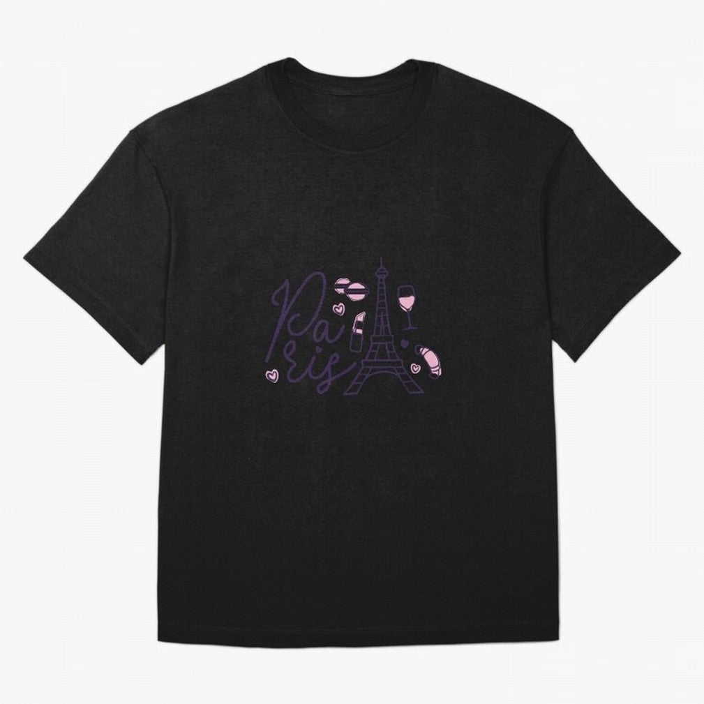 Paris Lover Pink Design Classic T-Shirt Keep the Match Day Mood of the FIFA World Cup 2026 Group Stage Journey through Messi, CR7 and Mbappe Highlights, England and Germany Pride, Football Passion, Legendary Performances, Festival Vibes and