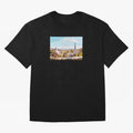 Barcelona Print Oversized T-Shirt Represent FIFA World Cup 2026 USA Canada Mexico for Fans of Cristiano Ronaldo and Portugal, Spain and Germany, Bringing Match Day Excitement, Supporter Culture, Golden Goals and Global Football Passion; Ideal for