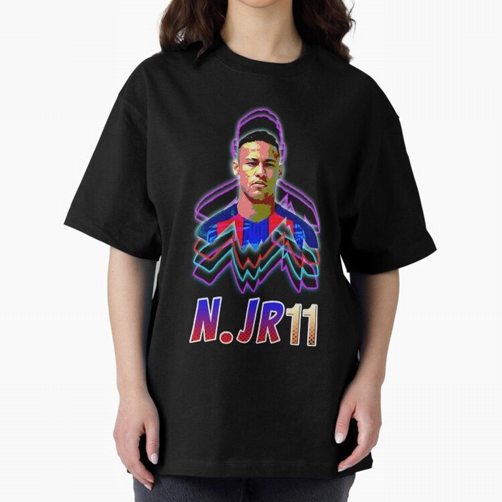 Neymar - Neon T-Shirt Essential T-Shirt Feel International Energy from Match Day Hype around FIFA World Cup 2026 USA Canada Mexico, CR7, Portugal, Spain and Germany, Game Day Rituals, Football Legends, Country Pride and the Road to the Final; Made
