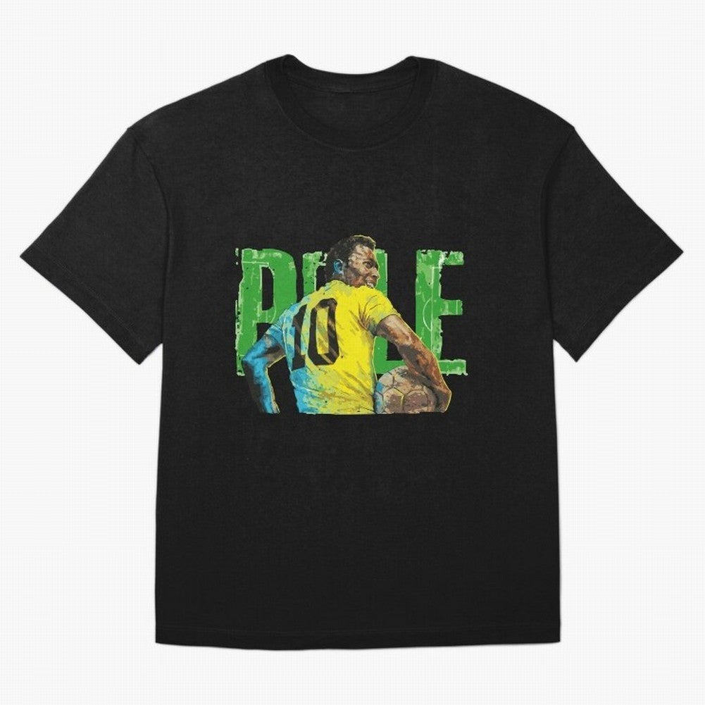 Pele 1940-2022 Classic Design [HiSVG.CoM] Classic T-Shirt Honor Champions and Dreams in FIFA World Cup 2026 USA Canada Mexico Connected to Messi and Cristiano Ronaldo, Argentina and Brazil Energy, Championship Spirit, Famous Goals, Roaring Crowds