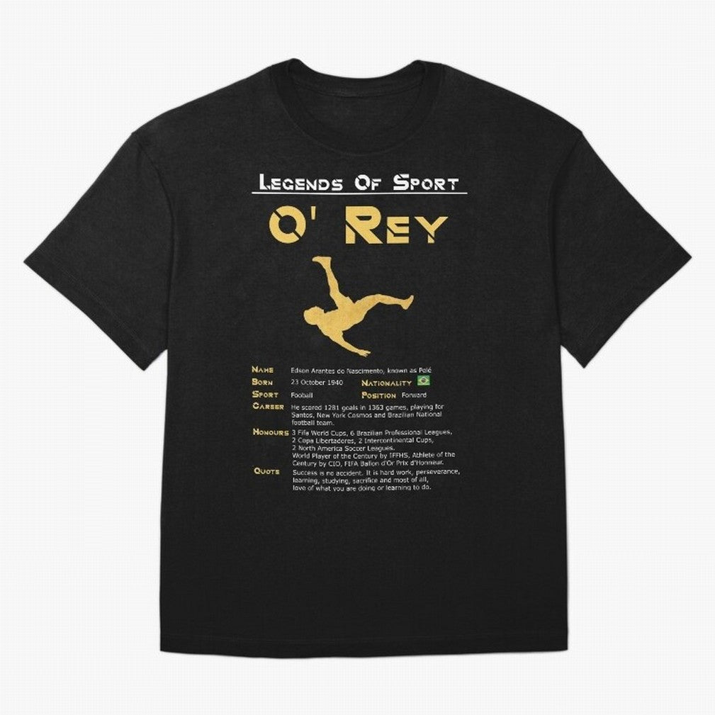 Legends of Sport Pele Pel¨¦ Essential T-Shirt Relive Match Day Hype around FIFA World Cup 2026 Group Stage, CR7 and Messi, Portugal, Goal Celebration Energy, Supporter Heritage, Football Icons and Worldwide Tournament Joy; Perfect for Supporters