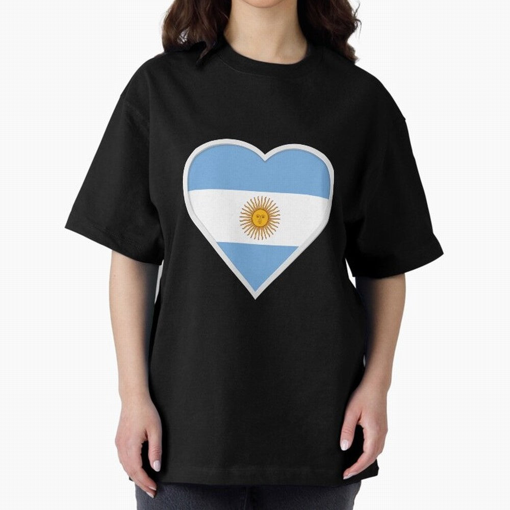 Argentina World Cup Brazil Futebol Portugal Croatia Football Soccer Sports Mondial Morocco France Fifa 2022 Argentina Netherlands Neymar Ronaldo Ziyech Bounou Oversized T-Shirt Bring a Vintage Feel to FIFA World Cup 2026 USA Canada Mexico Made for
