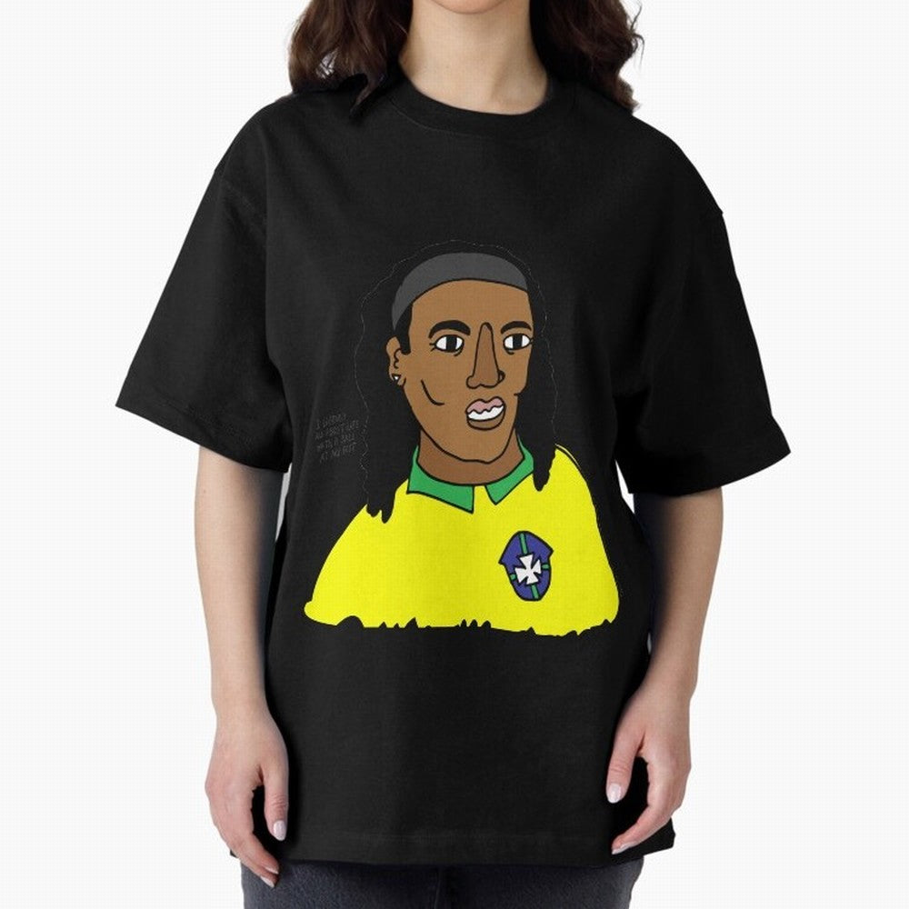 Ronaldinho Brazil Football Ball Life Classic T-Shirt Show Your Tournament Heart for FIFA World Cup 2026 USA Canada Mexico Highlighting Messi, CR7 and Mbappe, Brazil Energy, Stadium Chants, National Pride, Trophy Dreams and Unforgettable Football