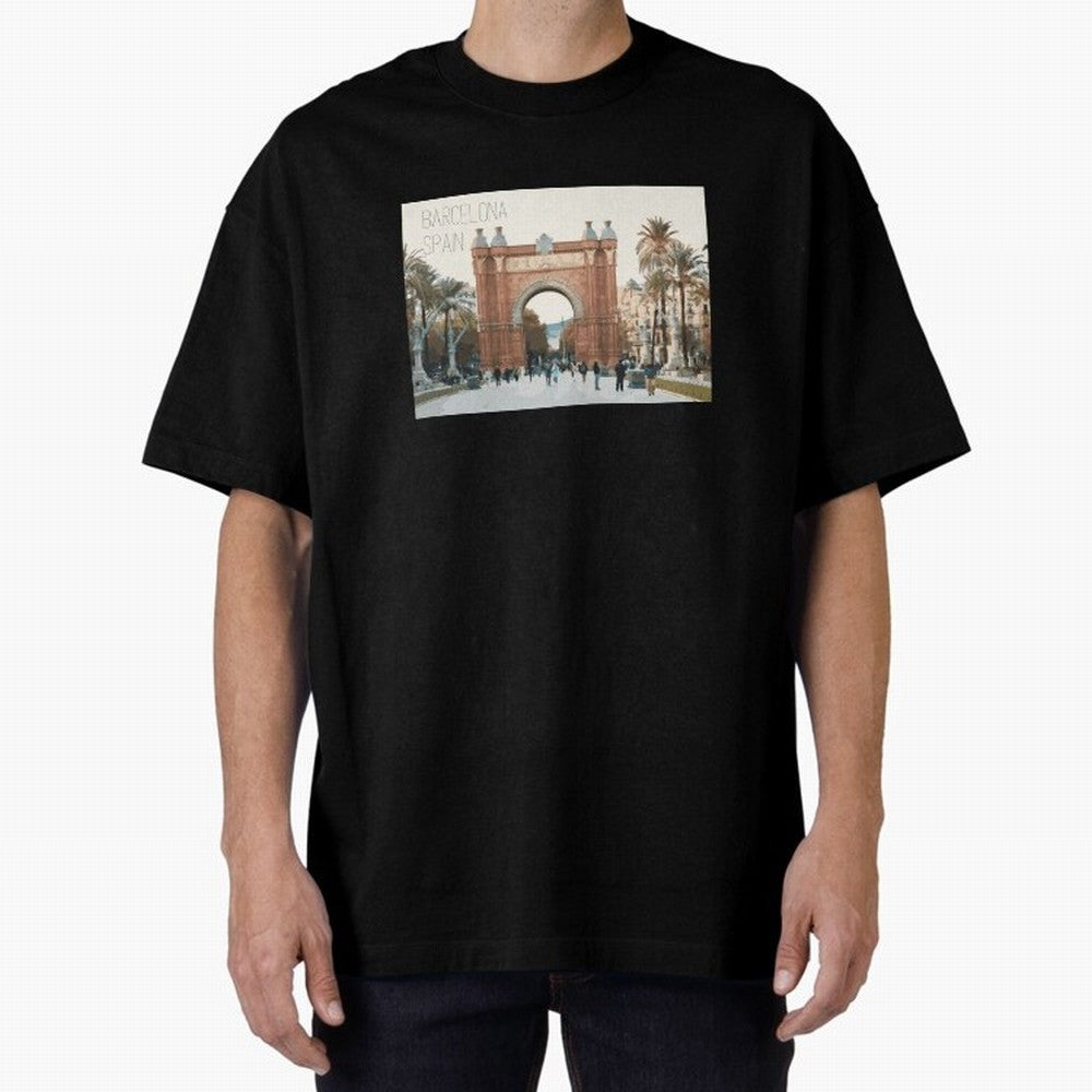Barcelona Print Classic T-Shirt Remember Iconic Moments from FIFA World Cup 2026 for Fans of Haaland and Mbappe and Argentina and Brazil, Bringing Championship Spirit, Famous Goals, Roaring Crowds and International Football Unity; Made for
