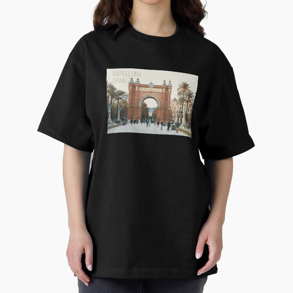 Barcelona Print Classic T-Shirt Remember Iconic Moments from FIFA World Cup 2026 for Fans of Haaland and Mbappe and Argentina and Brazil, Bringing Championship Spirit, Famous Goals, Roaring Crowds and International Football Unity; Made for