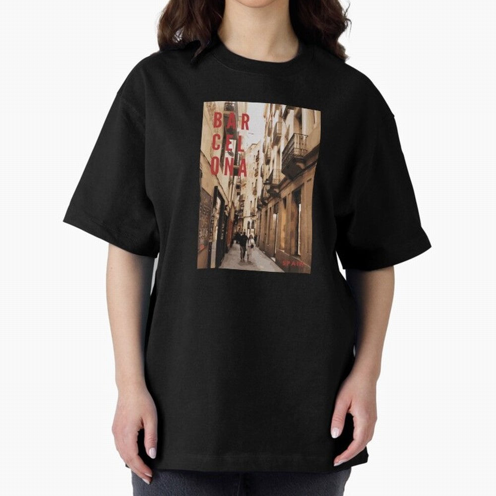Barcelona Print Classic T-Shirt Fuel the FIFA World Cup 2026 Journey through Cristiano Ronaldo Highlights, England Pride, Sports Nostalgia, International Competition, Famous Players and Unforgettable Victories; Built for Supporters Chasing Trophy