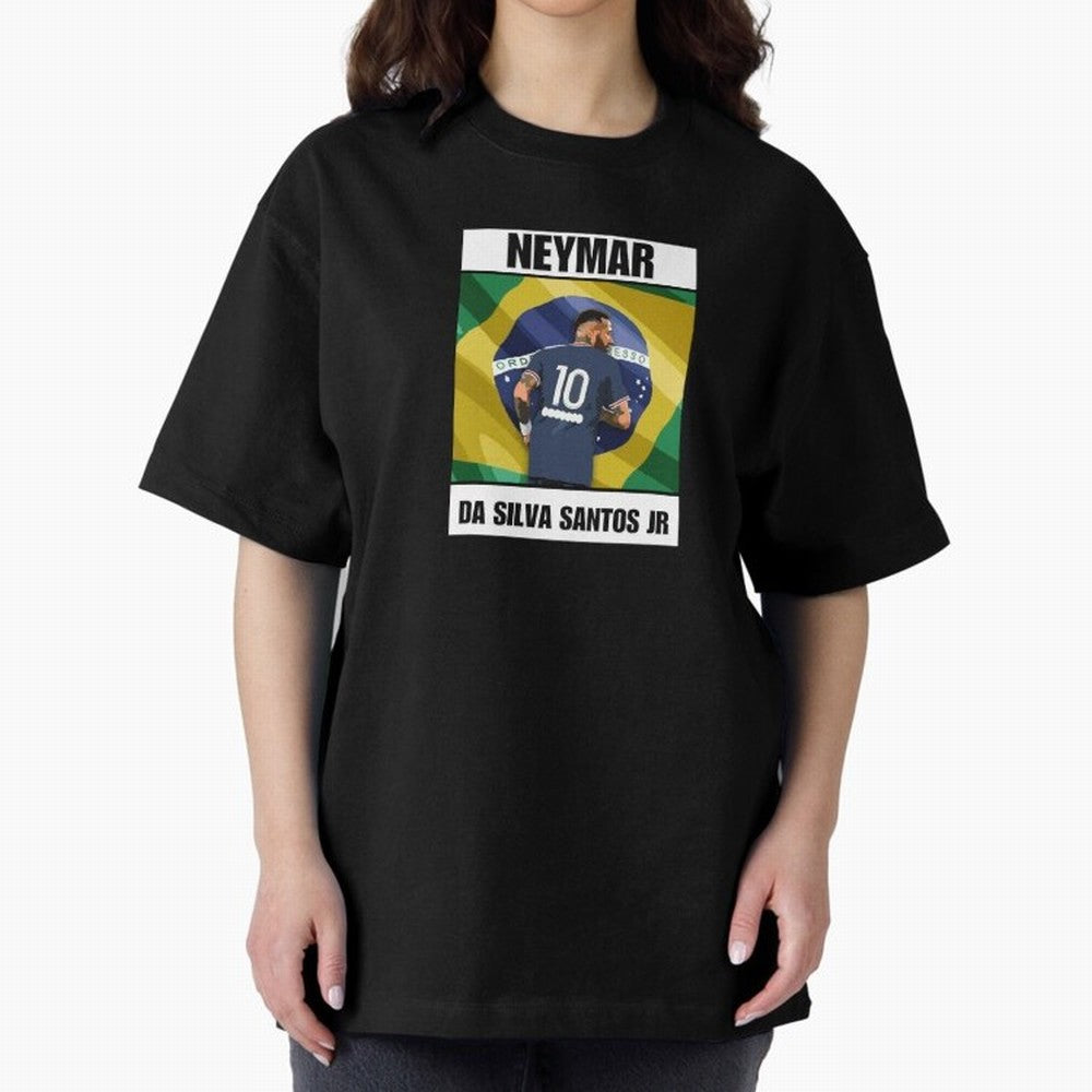 El Ney Oversized T-Shirt Stand Proud for Global Football Passion for FIFA World Cup 2026, Made for Haaland and Mbappe, Argentina, Global Supporter Spirit, Legendary Goals, National Colors and Tournament Celebration; Ideal for Football Dads,