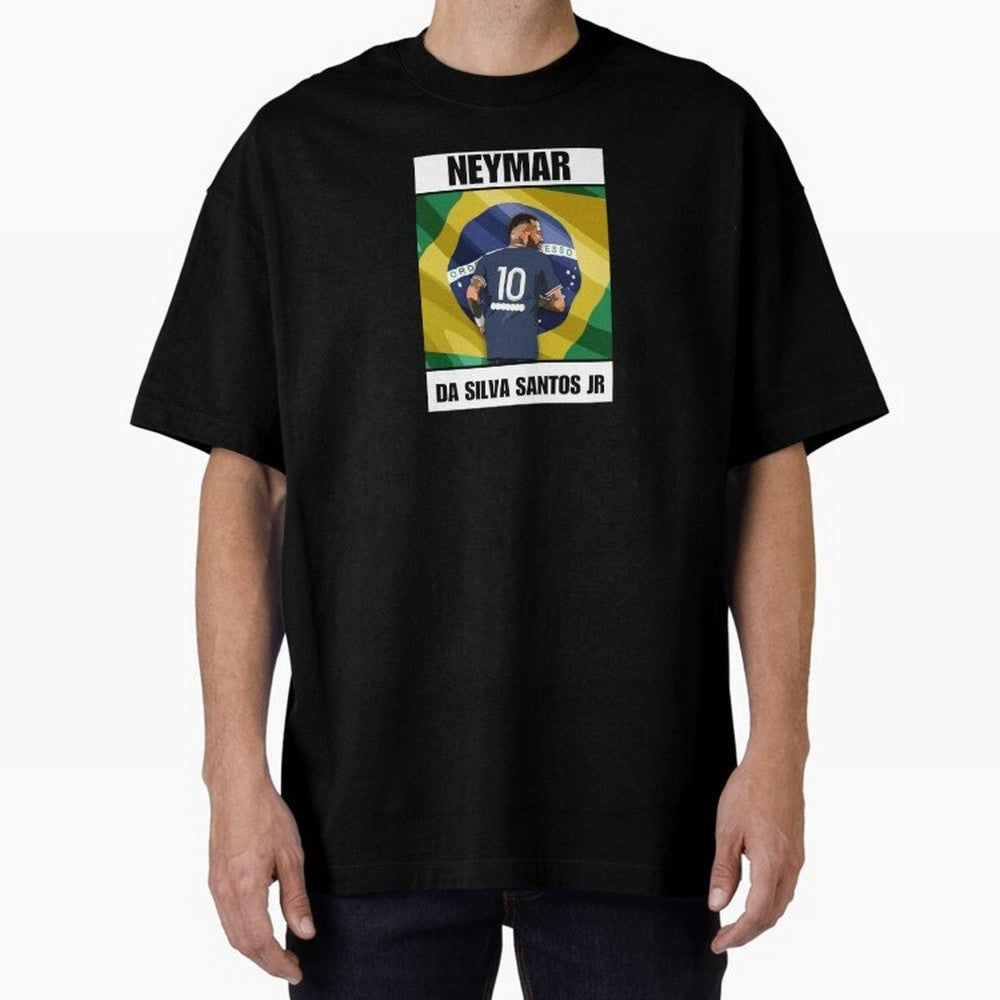 El Ney Oversized T-Shirt Stand Proud for Global Football Passion for FIFA World Cup 2026, Made for Haaland and Mbappe, Argentina, Global Supporter Spirit, Legendary Goals, National Colors and Tournament Celebration; Ideal for Football Dads,