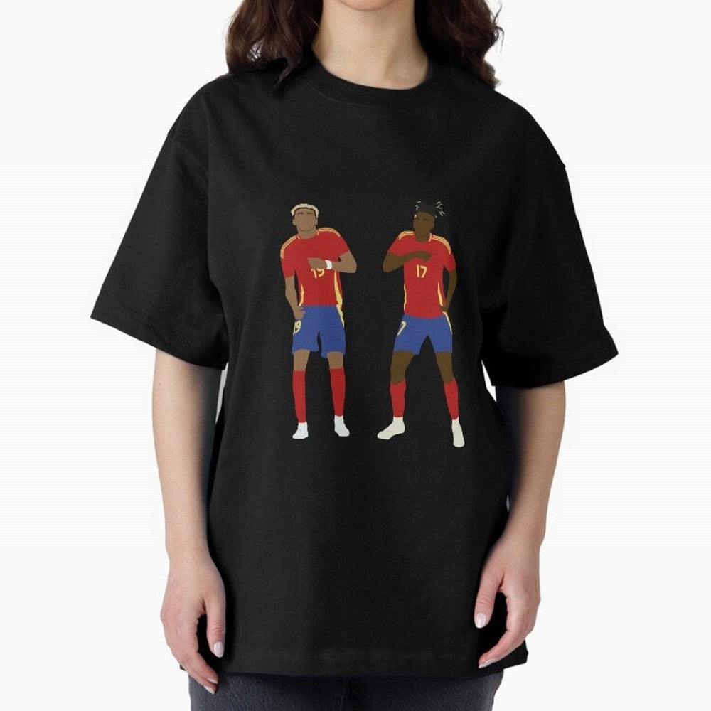 Yamal and Williams Dance Duo Oversized T-Shirt Bring Global Tournament Vibes to the FIFA World Cup 2026 Group Stage Journey through Messi Highlights, England Pride, Soccer Culture, Superstar Moments, National Team Dreams and Competitive Fire; Ideal