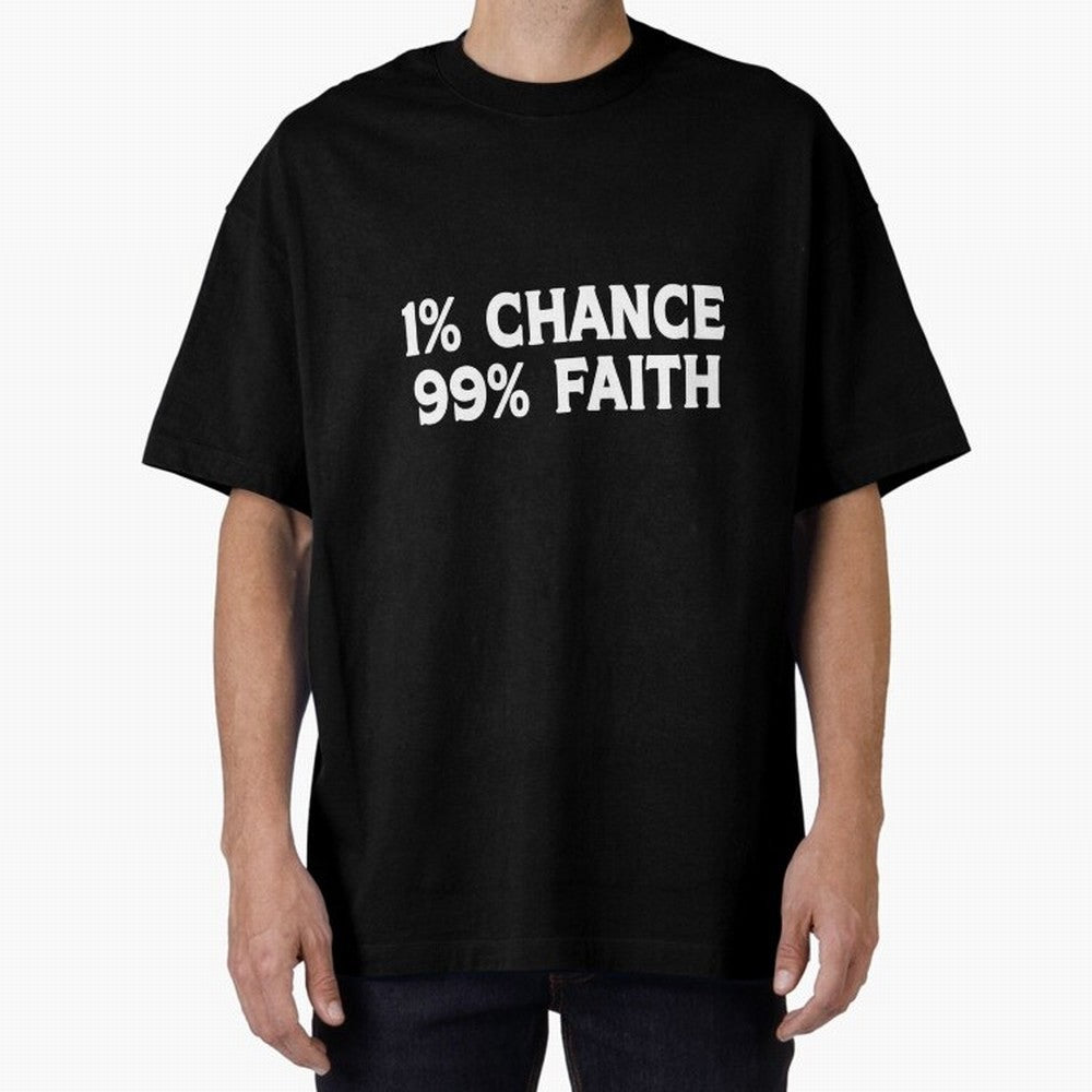 1% Chance 99% Faith Neymar Quote Classic T-Shirt Discover Global Football Passion for FIFA World Cup 2026 Group Stage, Celebrating Messi, Neymar and Mbappe, Portugal, Football Passion, Legendary Performances, Festival Vibes and Supporter Community;