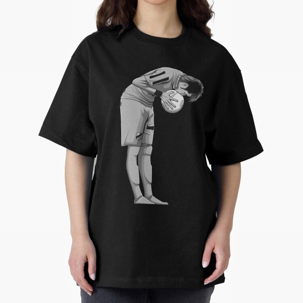 Neymar Black and White Version Oversized T-Shirt Make Every Match About FIFA World Cup 2026 USA Canada Mexico Spirit, Featuring England, Neymar, Haaland and Cristiano Ronaldo, Match Day Excitement, Supporter Culture, Golden Goals and Global