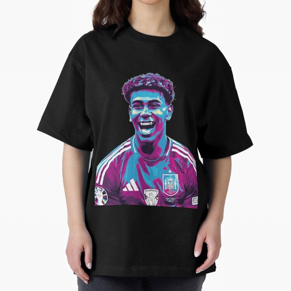 lamine yamal laugh Classic T-Shirt Represent Global Football Passion for FIFA World Cup 2026 USA Canada Mexico, Driven by Mbappe and Neymar, Argentina and Brazil, Sports Nostalgia, International Competition, Famous Players and Unforgettable