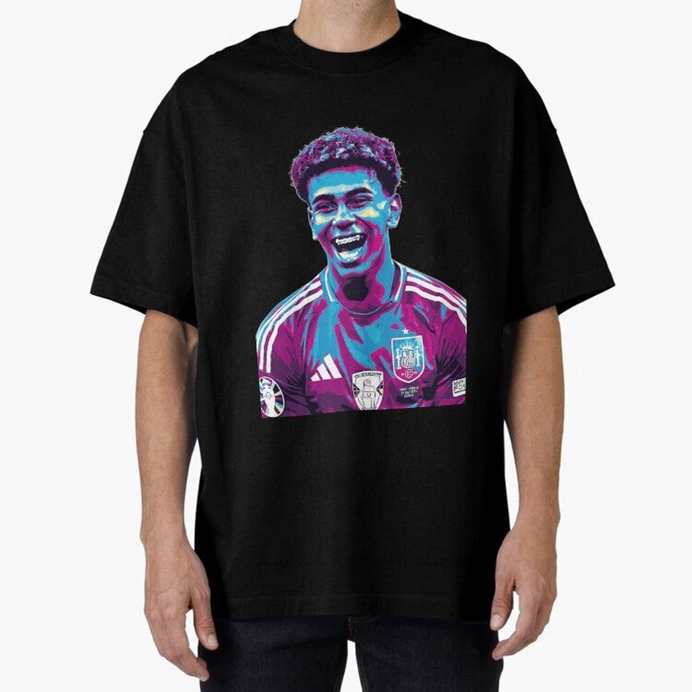 lamine yamal laugh Classic T-Shirt Represent Global Football Passion for FIFA World Cup 2026 USA Canada Mexico, Driven by Mbappe and Neymar, Argentina and Brazil, Sports Nostalgia, International Competition, Famous Players and Unforgettable