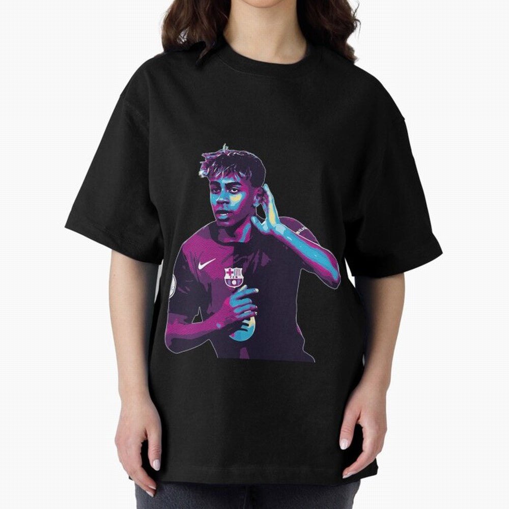 Lamine Yamal goal celebration Oversized T-Shirt Celebrate Golden Goal Energy in FIFA World Cup 2026 Group Stage Spirit, Made for England, France and Netherlands, Mbappe and Neymar, Stadium Memories, Football Loyalty, International Chants and