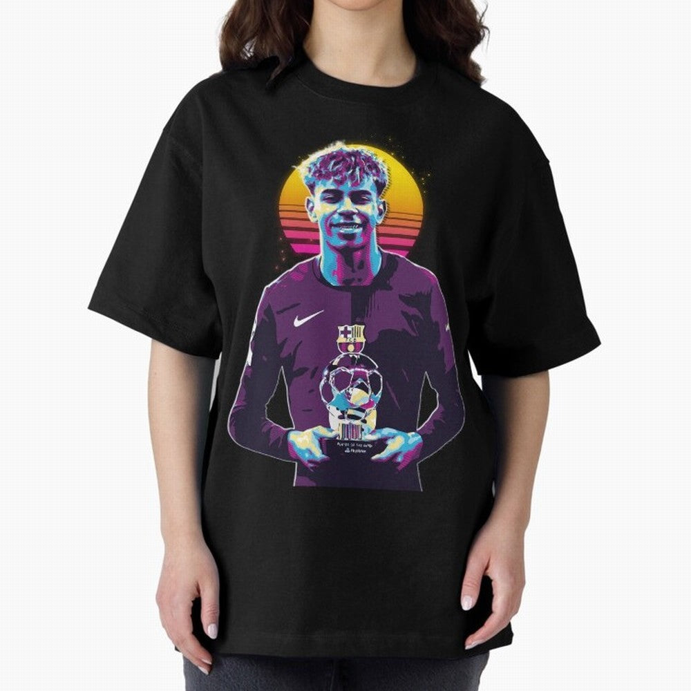 Lamine Yamal holding the trophy Classic T-Shirt Remember Iconic Moments from FIFA World Cup 2026 Connected to Neymar, Brazil Energy, Football History, Final Match Energy, Crowd Noise and Once in a Lifetime Moments; Great for Watch Parties, Sports