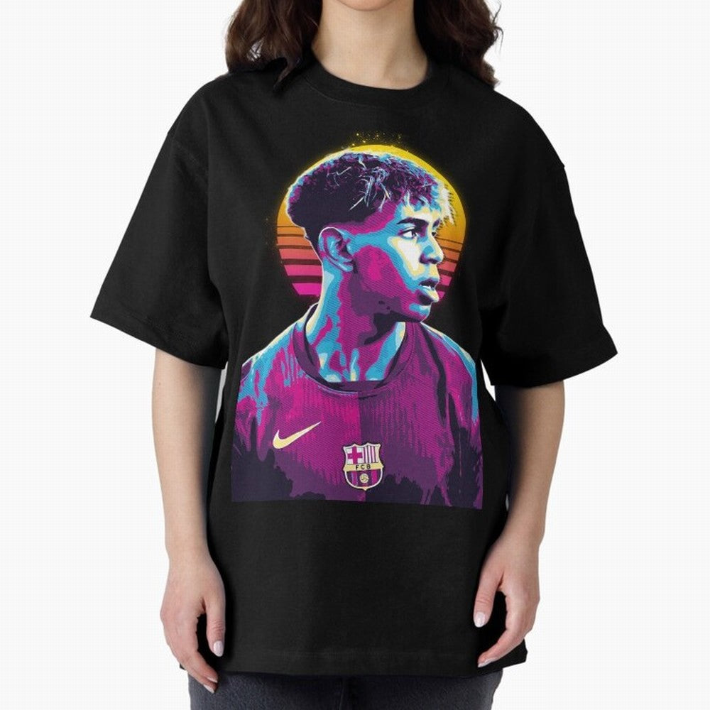Lamine Yamal youn player the best Oversized T-Shirt Honor Champions and Dreams in FIFA World Cup 2026 Made for Haaland and Mbappe, England, France and Netherlands Energy, Football Festival Excitement, Trophy Ambitions, Country Rivalries and Star