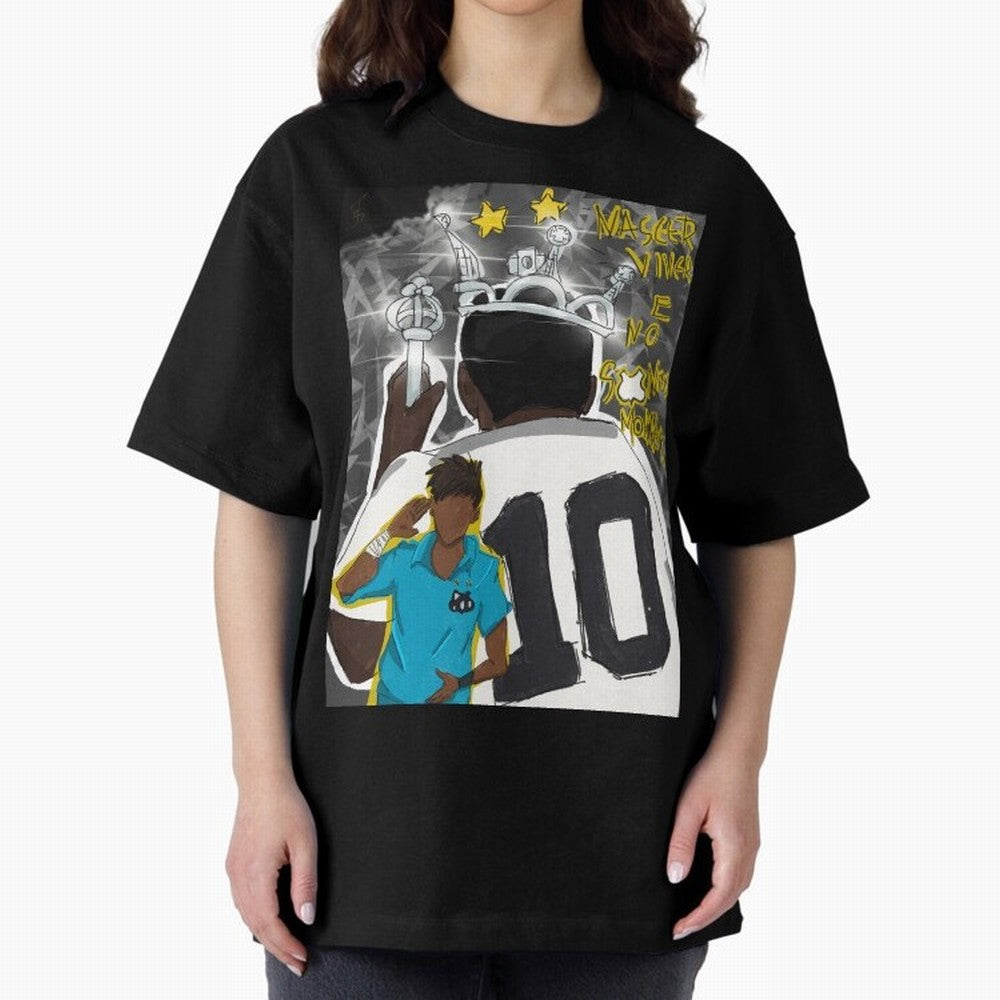 Santos FC - The royalty of soccer. Classic T-Shirt Honor the Beautiful Game during Global Football Passion for FIFA World Cup 2026 USA Canada Mexico, Driven by CR7 and Messi, Spain, Soccer Culture, Superstar Moments, National Team Dreams and