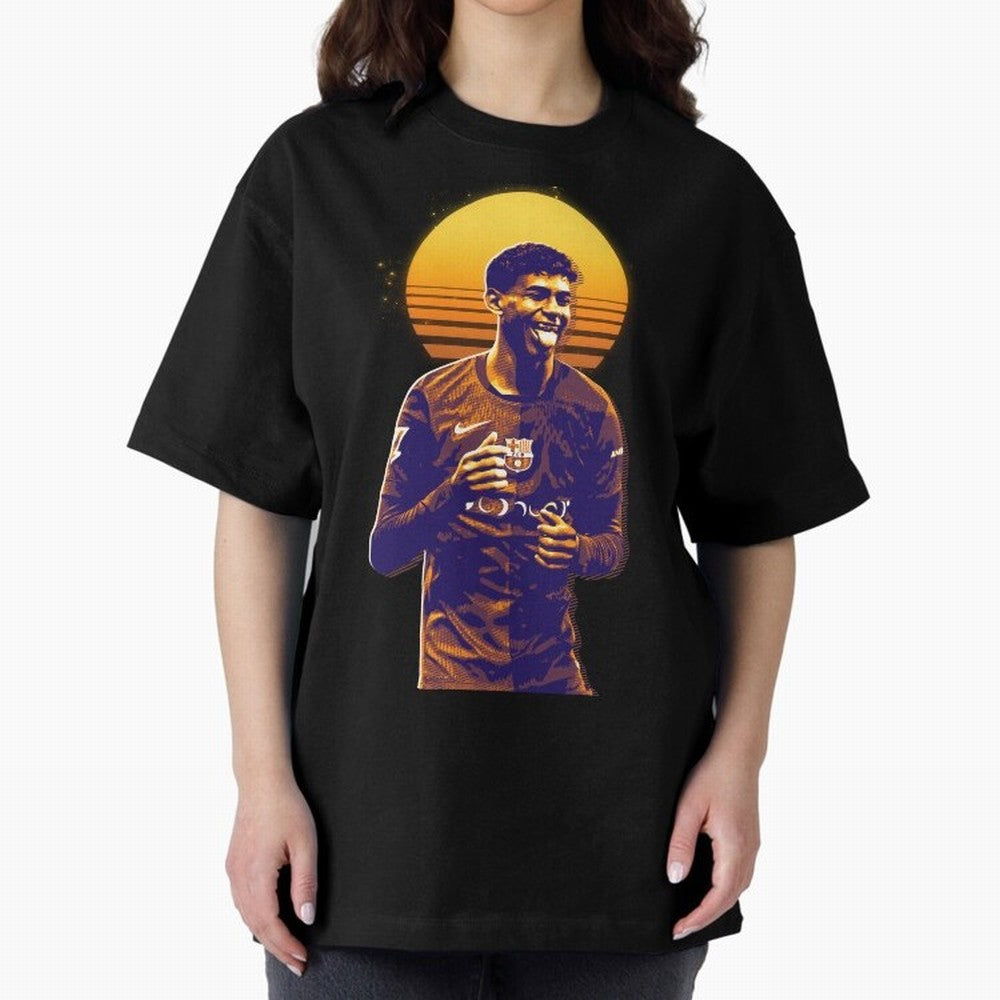 Yamal Lamine fcb club Oversized T-Shirt Carry the FIFA World Cup 2026 Journey through Neymar Highlights, Argentina and Brazil Pride, Tournament Hype, Historic Matchups, Family Viewing Parties and Global Sports Pride; Built for Supporters Chasing