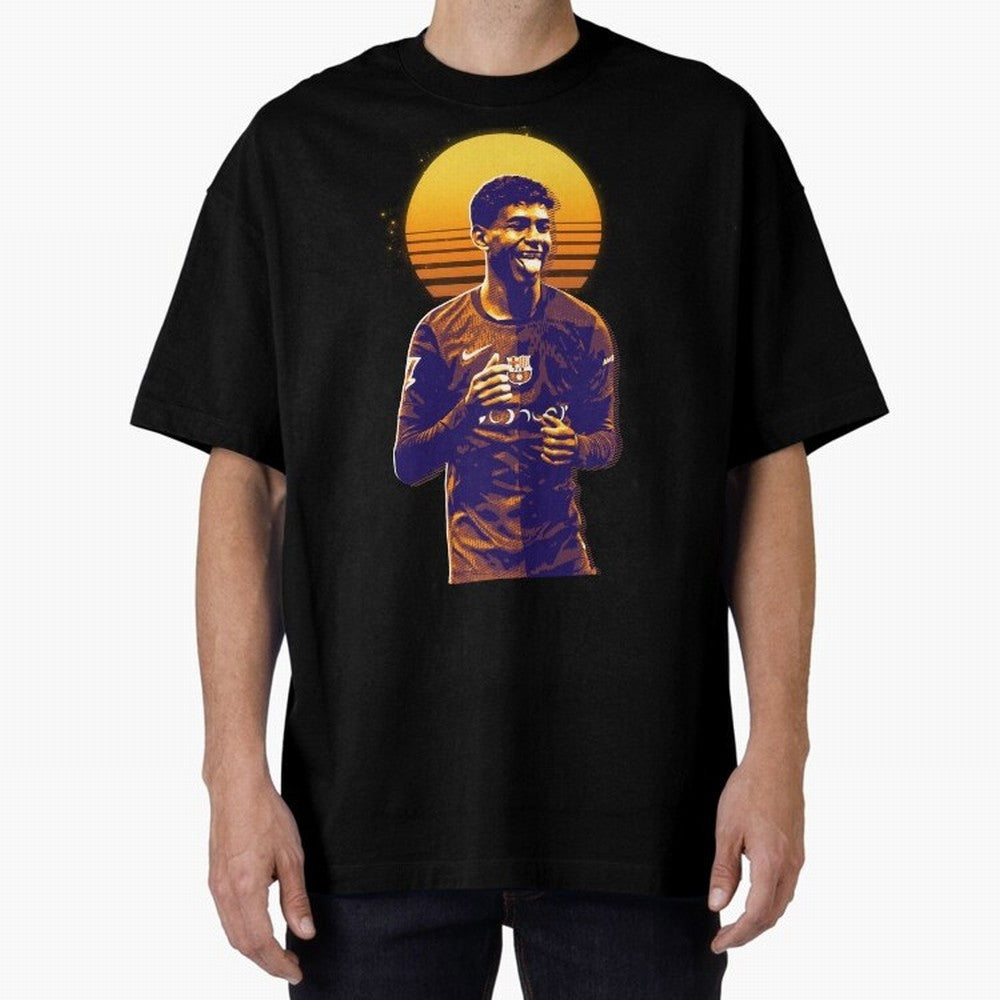 Yamal Lamine fcb club Oversized T-Shirt Carry the FIFA World Cup 2026 Journey through Neymar Highlights, Argentina and Brazil Pride, Tournament Hype, Historic Matchups, Family Viewing Parties and Global Sports Pride; Built for Supporters Chasing