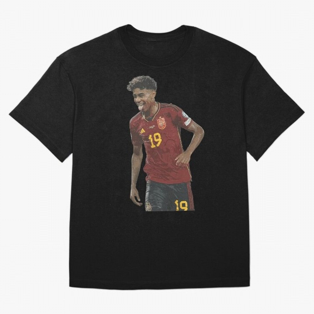 Lamine Yamal Oversized T-Shirt Refresh FIFA World Cup 2026 for Fans of Haaland and Mbappe and Argentina and Brazil, Bringing Vintage Soccer Flavor, Modern Football Stars, National Flags and Final Night Emotion; Built for Supporters Chasing Trophy