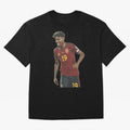 Lamine Yamal Oversized T-Shirt Refresh FIFA World Cup 2026 for Fans of Haaland and Mbappe and Argentina and Brazil, Bringing Vintage Soccer Flavor, Modern Football Stars, National Flags and Final Night Emotion; Built for Supporters Chasing Trophy