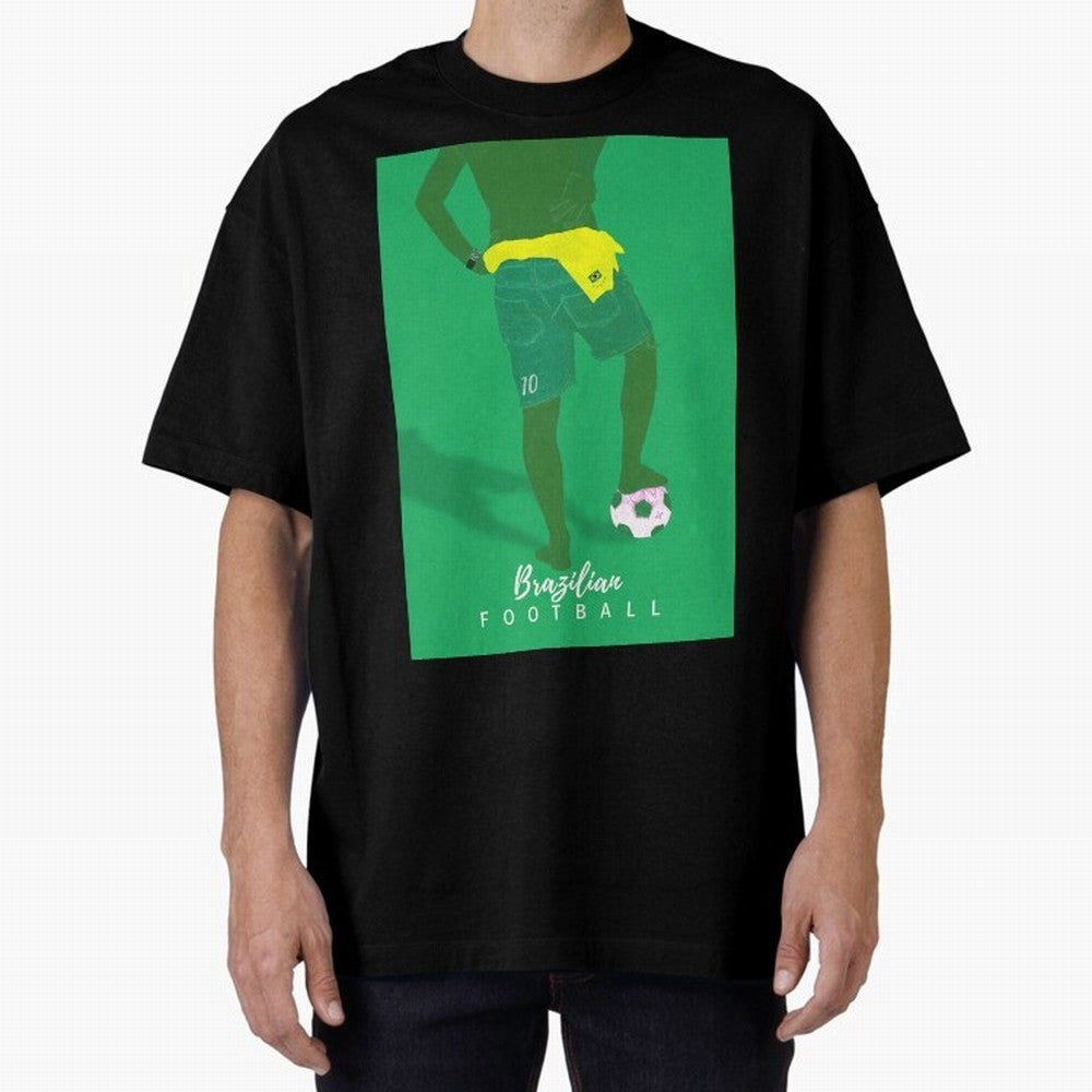 Brazilian Football Tribute Classic T-Shirt Follow Match Day Hype around FIFA World Cup 2026, CR7, Spain, Football Festival Excitement, Trophy Ambitions, Country Rivalries and Star Player Buzz; Built for Supporters Chasing Trophy Dreams, Final Match