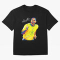 Ronaldo 9 Wpap Pop Art Oversized T-Shirt Show Up for the Glory of FIFA World Cup 2026 USA Canada Mexico for Fans of Messi, CR7 and Mbappe and England and Germany, Bringing Retro Football Energy, Iconic Rivalries, Trophy Chase Drama and Stadium