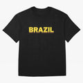Brazil, yellow 3d sign Classic T-Shirt Feel FIFA World Cup 2026 USA Canada Mexico Inspired by Neymar, Netherlands Energy, Football Passion, Legendary Performances, Festival Vibes and Supporter Community; Great for Supporters Who Love Legendary