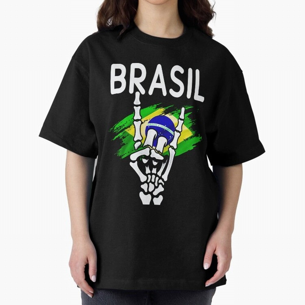 Brasil Classic T-Shirt Celebrate Classic Football Spirit in the FIFA World Cup 2026 Group Stage Journey through Mbappe Highlights, Argentina, France and Brazil Pride, Sports Nostalgia, International Competition, Famous Players and Unforgettable