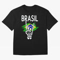 Brasil Classic T-Shirt Celebrate Classic Football Spirit in the FIFA World Cup 2026 Group Stage Journey through Mbappe Highlights, Argentina, France and Brazil Pride, Sports Nostalgia, International Competition, Famous Players and Unforgettable