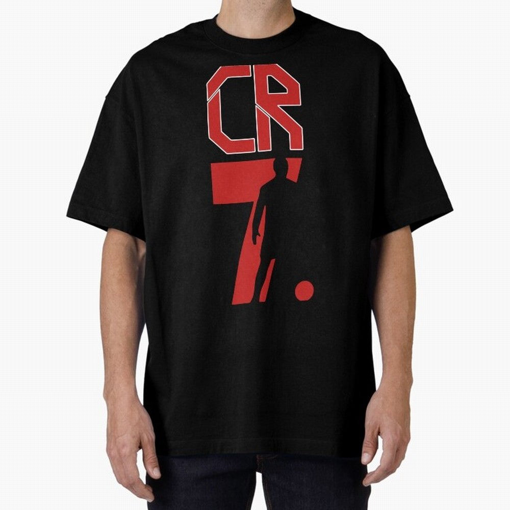 Football World Cup cristiano ronaldo CR7 Legacy Oversized T-Shirt Showcase FIFA World Cup 2026 USA Canada Mexico for Fans of Neymar, Haaland and Cristiano Ronaldo and Brazil, Bringing Fan Favorite Moments, National Team Passion, Big Match Drama and