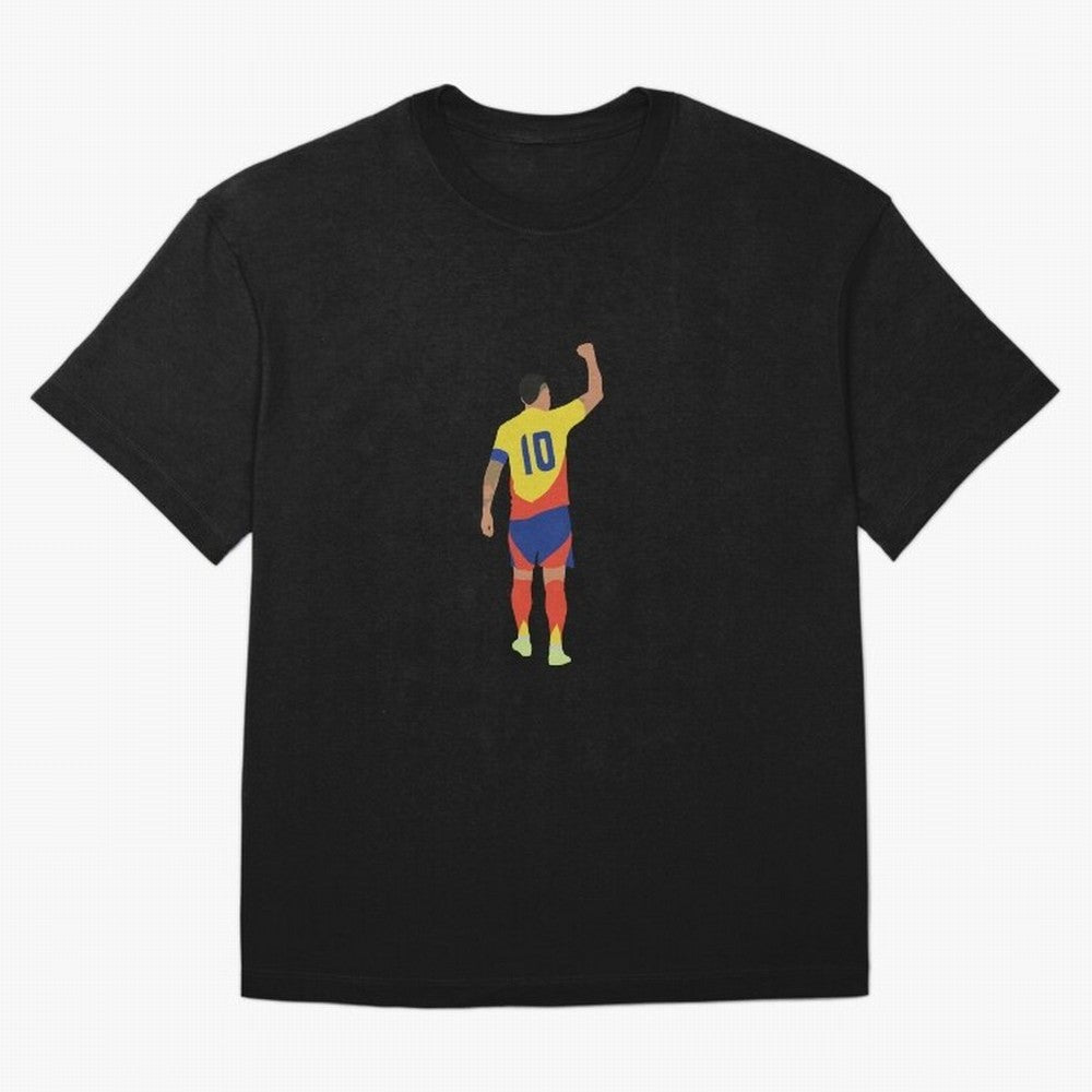 James Rodr¨ªguez Colombia Captain Classic T-Shirt Follow FIFA World Cup 2026 Group Stage Spirit, Made for France and Portugal, Cristiano Ronaldo, Championship Spirit, Famous Goals, Roaring Crowds and International Football Unity; Built for