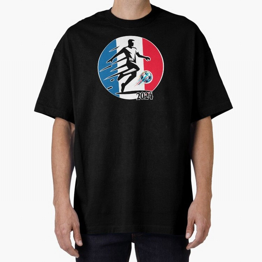 Soccer player - Oversized T-Shirt Keep the Match Day Mood of FIFA World Cup 2026 USA Canada Mexico for Fans of CR7 and Messi and Argentina, Bringing Soccer Culture, Superstar Moments, National Team Dreams and Competitive Fire; Perfect for
