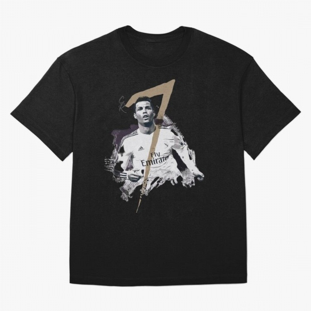Cristiano Ronaldo (cr7) soccer player Classic T-Shirt Experience Global Football Passion for FIFA World Cup 2026 USA Canada Mexico, Capturing Messi, CR7 and Mbappe, England and Germany, Retro Football Energy, Iconic Rivalries, Trophy Chase Drama