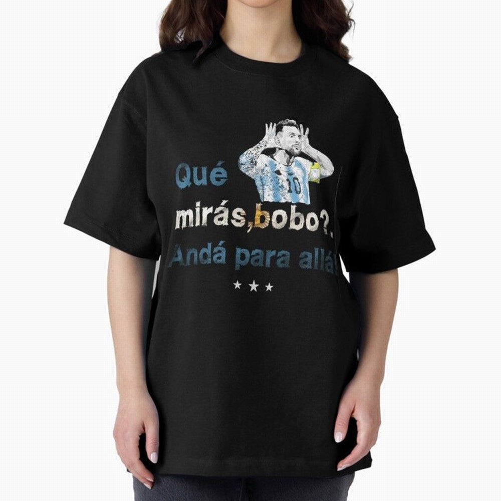 Que Miras Bobo? Classic T-Shirt Show Passion for the Stars of the FIFA World Cup 2026 Journey through Messi Highlights, Argentina Pride, Match Day Excitement, Supporter Culture, Golden Goals and Global Football Passion; Perfect for People Who Love