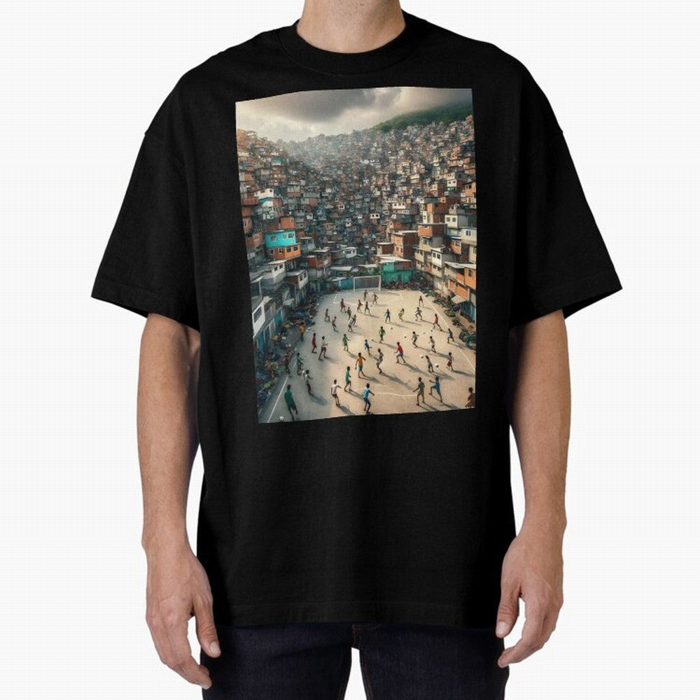 Favela Happiness Classic T-Shirt Celebrate the Magic of the FIFA World Cup 2026 Journey through CR7 Highlights, Netherlands Pride, Soccer Culture, Superstar Moments, National Team Dreams and Competitive Fire; Perfect for Fans, Collectors, Family