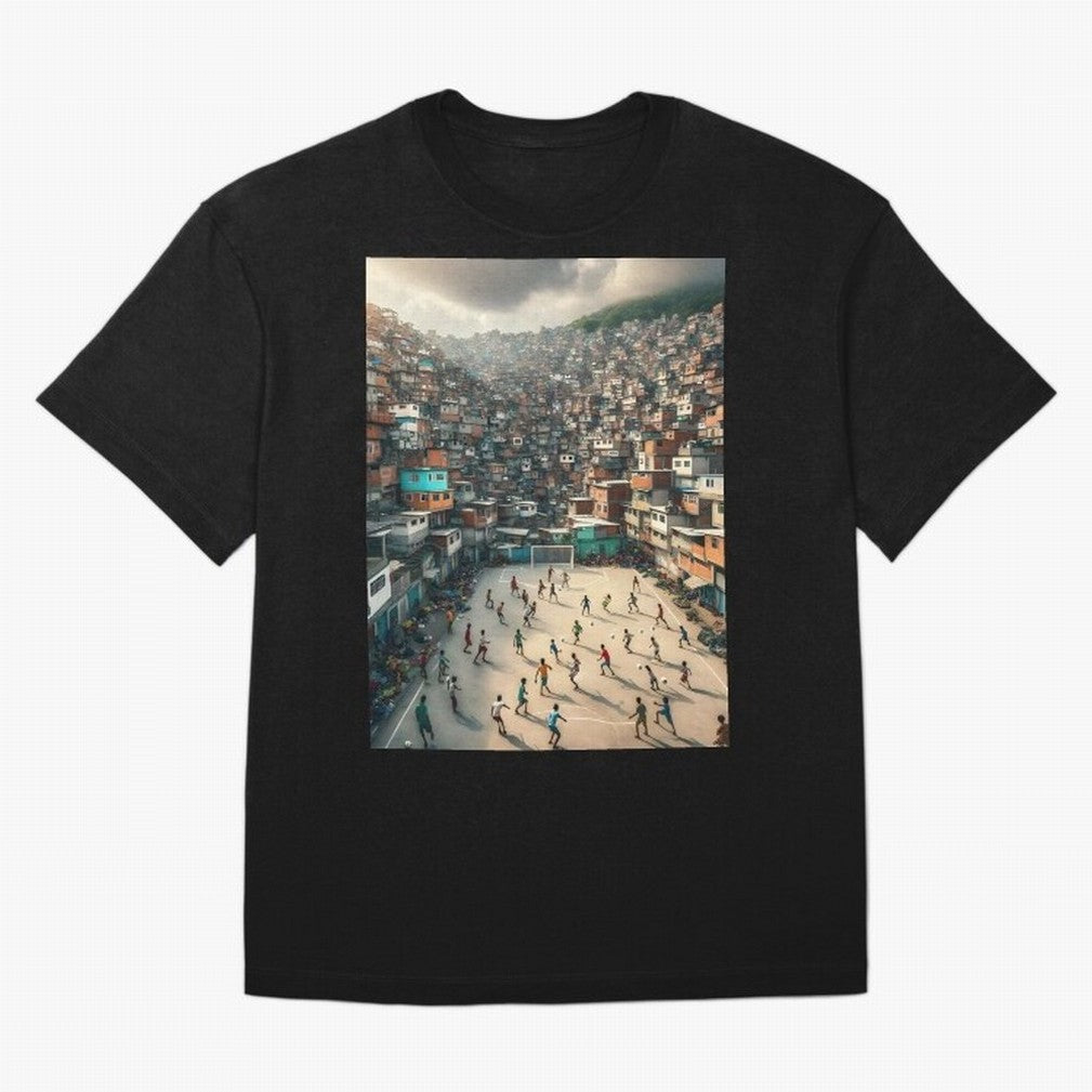 Favela Happiness Classic T-Shirt Celebrate the Magic of the FIFA World Cup 2026 Journey through CR7 Highlights, Netherlands Pride, Soccer Culture, Superstar Moments, National Team Dreams and Competitive Fire; Perfect for Fans, Collectors, Family