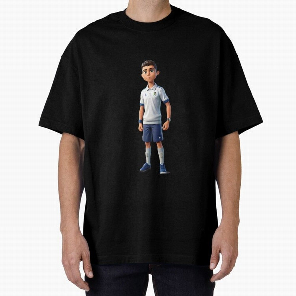 Amimated of Cristiano Ronaldo Classic T-Shirt Bring World Football Passion into FIFA World Cup 2026 USA Canada Mexico for Fans of Neymar and Netherlands, Bringing Sports Nostalgia, International Competition, Famous Players and Unforgettable