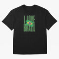 Art I Love BRAZIL Classic T-Shirt Embrace FIFA World Cup 2026 Group Stage Spirit, Filled with England, Cristiano Ronaldo, Football History, Final Match Energy, Crowd Noise and Once in a Lifetime Moments; Built for Supporters Chasing Trophy Dreams,