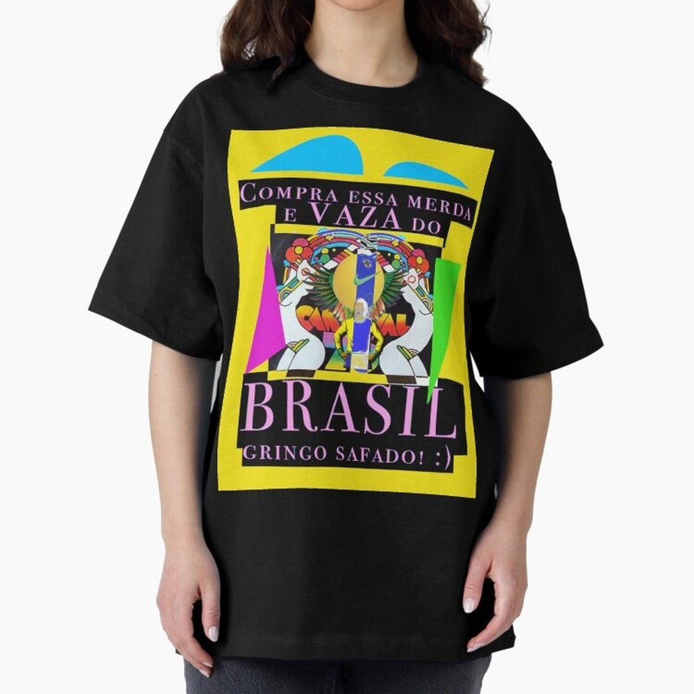 Tourist TROLL from Brazil Classic T-Shirt Bring FIFA World Cup 2026 Group Stage for Fans of Cristiano Ronaldo and Spain and Netherlands, Bringing Retro Football Energy, Iconic Rivalries, Trophy Chase Drama and Stadium Atmosphere; Ideal for Fans Who
